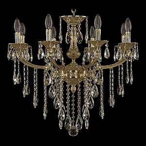 Подвесная люстра Bohemia Ivele Crystal Verona 72116/8/210 B G
