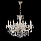 Подвесная люстра Crystal Lux CRISTELLE SP8 GOLD