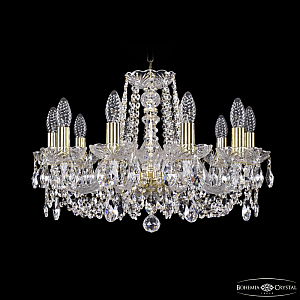 Подвесная люстра Bohemia Ivele Crystal 1402/10/195 G