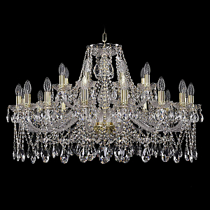 Подвесная люстра Bohemia Ivele Crystal 1413/16+8/360 G