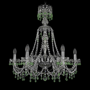 Подвесная люстра Bohemia Ivele Crystal 1410/6/240/XL-74 Ni V5001