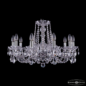 Подвесная люстра Bohemia Ivele Crystal 1402/10/240 Ni
