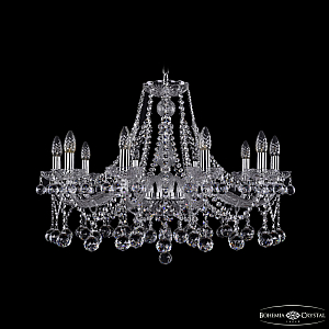 Подвесная люстра Bohemia Ivele Crystal 1413/10/300 Ni Balls