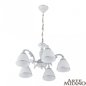 Подвесная люстра Arte Milano 340837/5 WT+SL