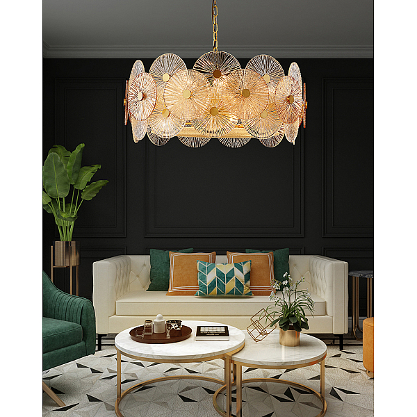 Подвесная люстра Delight Collection 8848-80 gold