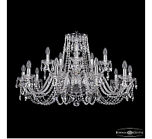 Подвесная люстра Bohemia Ivele Crystal 1402/10+5/360 Ni