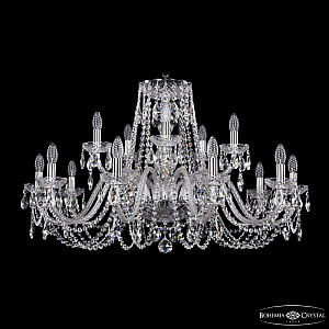 Подвесная люстра Bohemia Ivele Crystal 1402/10+5/360 Ni