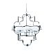 Подвесная люстра Lumina Deco Baltimore LDP 8020-6 CHR+WT