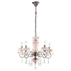 Подвесная люстра Arte Lamp Onyx Red A9591LM-5AB