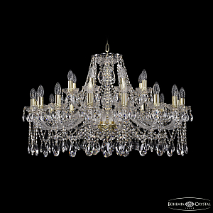 Подвесная люстра Bohemia Ivele Crystal 1413/16+8/360 G