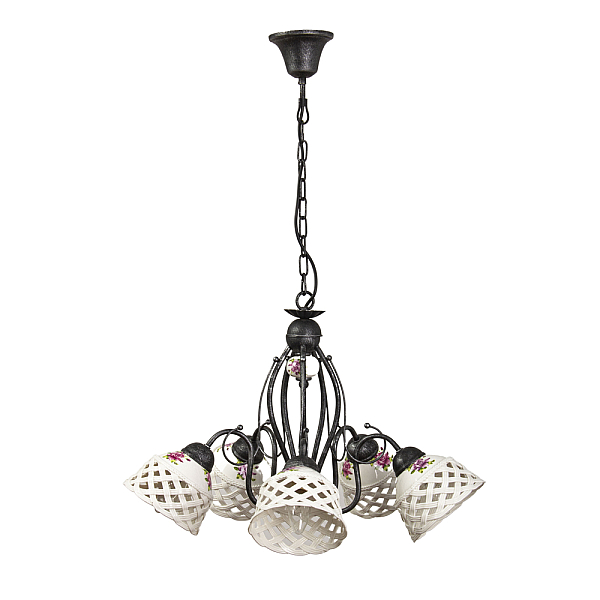 Подвесная люстра Abrasax Emilia MDK9365/5ABlack