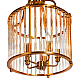Подвесная люстра iLamp Qeens P2437-5 Bronze