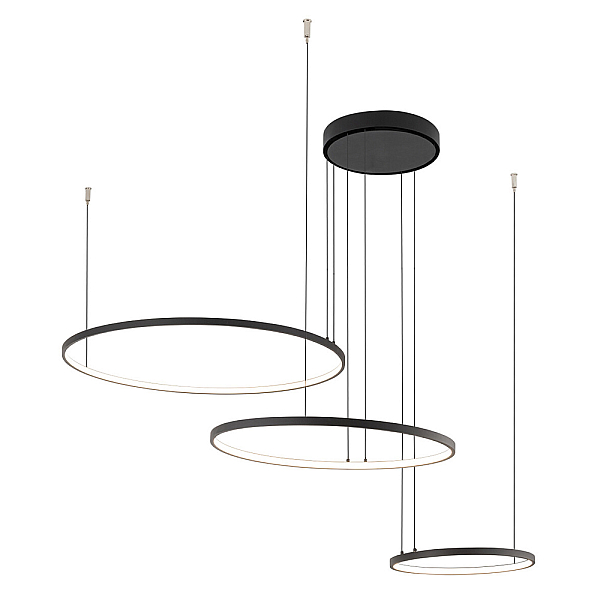 Подвесная люстра Nowodvorski Circolo Led Black 10817