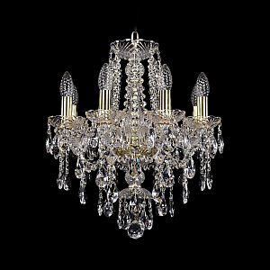 Подвесная люстра Bohemia Ivele Crystal 1415/8/141 G