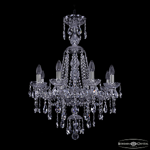 Подвесная люстра Bohemia Ivele Crystal 1415/8/200/XL-76 Ni