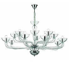 Подвесная люстра Ideal Lux Casanova SP16 Trasparente 044248