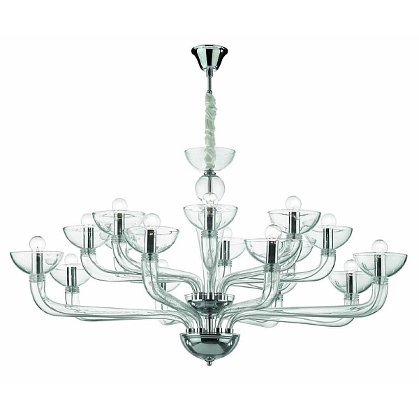 Подвесная люстра Ideal Lux Casanova SP16 Trasparente 044248