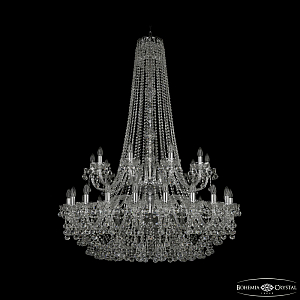 Подвесная люстра Bohemia Ivele Crystal 1409/20+10/400/h-152/2d Ni