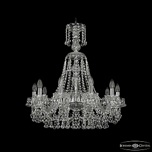 Подвесная люстра Bohemia Ivele Crystal 1409/10/240/XL-75 Ni