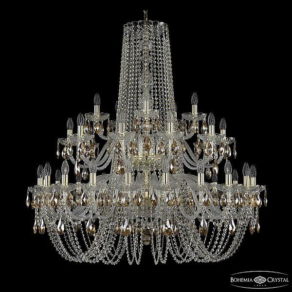 Подвесная люстра Bohemia Ivele Crystal 1402/20+10+5/400/2d G K721