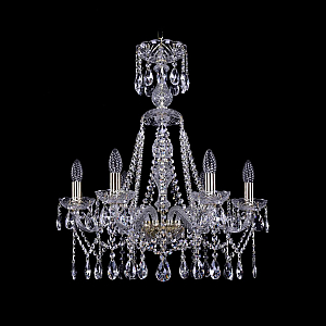 Подвесная люстра Bohemia Ivele Crystal 1413/6/200/XL-66 G