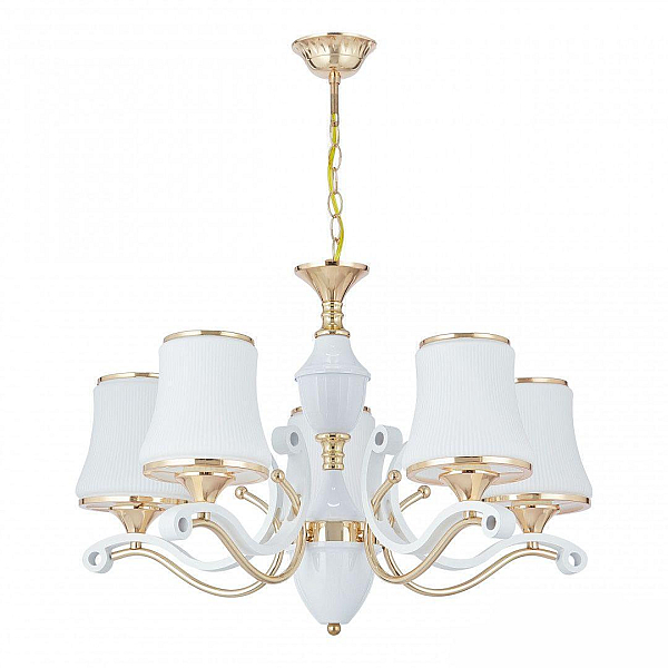 Подвесная люстра Arte Milano Florentia-3987 303987/5 Wh/Gd