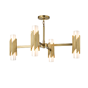 Подвесная люстра Elstead Lighting MARVELE8-AB-OPAL
