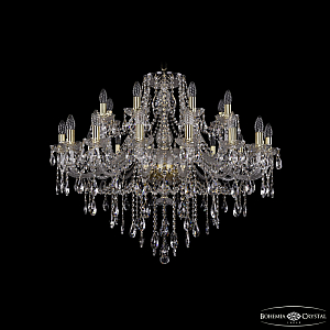 Подвесная люстра Bohemia Ivele Crystal 1415/16+8/360 G