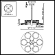 Подвесная люстра Odeon Light Riviera L-Vision 5450/99LB