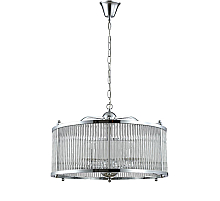 Подвесная люстра Crystal Lux Tadeo TADEO SP6 D600 CHROME/TRANSPARENTE