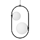 Подвесная люстра Lumina Deco Panari LDP 1210-2 BK