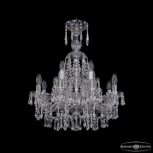 Подвесная люстра Bohemia Ivele Crystal 1403/8+4/195/XL-65 Ni