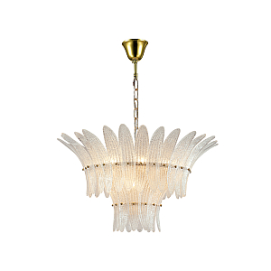 Подвесная люстра Newport Victoria 8812/C new gold white М0070427
