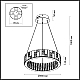 Подвесная люстра Odeon Light CROSSA 5072/60L