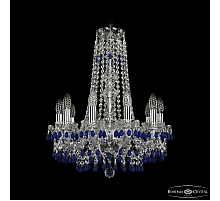 Подвесная люстра Bohemia Ivele Crystal 1410/10/160/h-60 Ni V3001