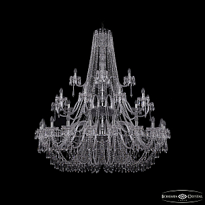 Подвесная люстра Bohemia Ivele Crystal 1403/20+10+5/530/3d Ni