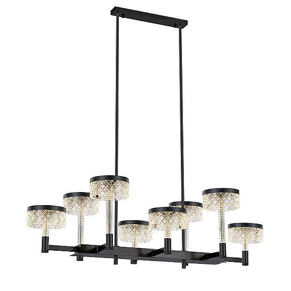 Подвесная люстра Delight Collection MD21020075 MD21020075-8B matt black
