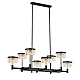 Подвесная люстра Delight Collection MD21020075 MD21020075-8B matt black
