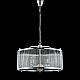 Подвесная люстра Crystal Lux Tadeo SP6 D600 Chrome/Transparente