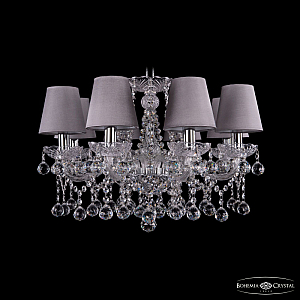 Подвесная люстра Bohemia Ivele Crystal 1413/8/200 Ni Balls SH24