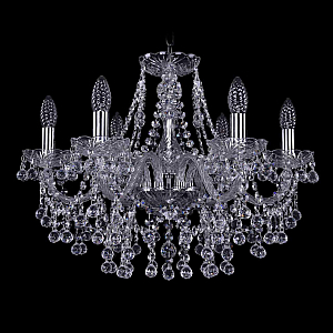 Подвесная люстра Bohemia Ivele Crystal 1409/6/195 Ni