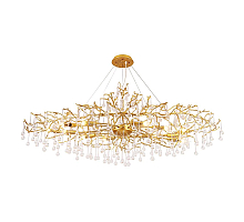 Подвесная люстра Crystal Lux REINA V2 SP12 L1500 GOLD PEARL