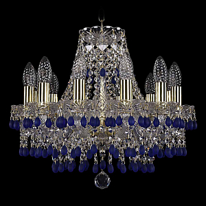 Подвесная люстра Bohemia Ivele Crystal 1410/12/141 G V3001