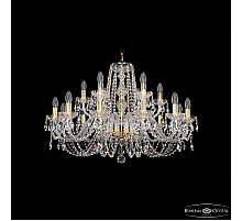 Подвесная люстра Bohemia Ivele Crystal 1402/12+6/300 G