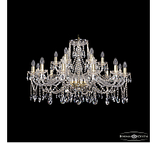 Подвесная люстра Bohemia Ivele Crystal 1413/12+6/360 G