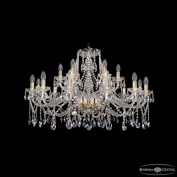Подвесная люстра Bohemia Ivele 1413/12+6/360 G