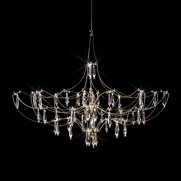 Подвесная люстра Loft IT Mira 10589/900 Silver Asfour