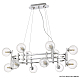 Подвесная люстра Crystal Lux Luxury SP12L Chrome