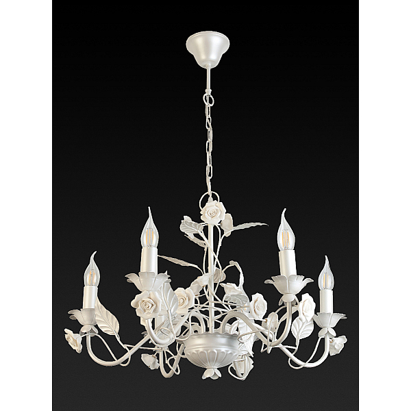 Подвесная люстра Toplight Lynda TL5910D-05WH