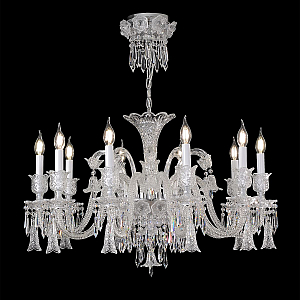 Подвесная люстра Crystal Lux VERSAILLES SP10 CHROME